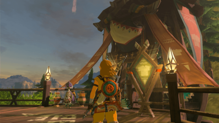 Tears of the Kingdom TOTK - Rito Village Armor Shop