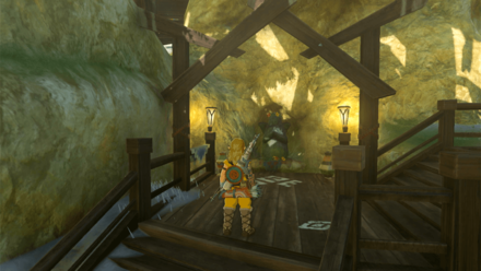 Tears of the Kingdom TOTK - Rito Village Goddess Statue