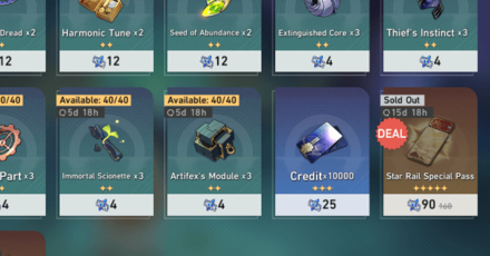 Honkai Star Rail - Buy Using Undying Embers