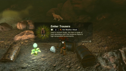 TotK Getting the Ember Trousers