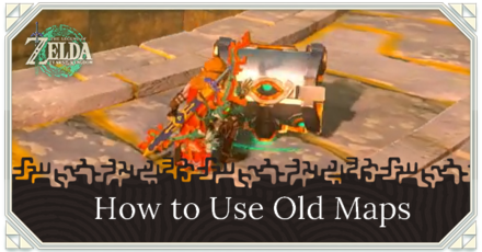 Zelda TotK - How to Use Old Maps
