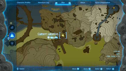 Zelda Tears of the Kingdom TotK - going through East Reservoir Lake for Mipha Court