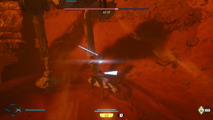 AT-ST - Attack its Legs