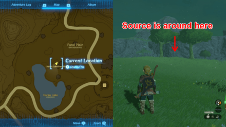 Zelda Tears of the Kingdom TOTK - An Eerie Voice Find Source