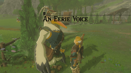 Tears of the Kingdom TOTK An Eerie Voice How to Unlock