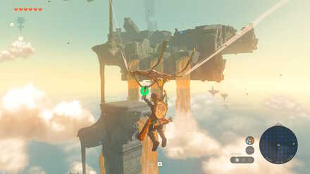 Zelda Tears of the Kingdom TotK - reaching the three waterfalls