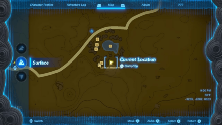 Kara Kara Bazaar Well Entrance Map Image