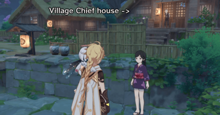 Genshin Impact A Strange Story in Konda Quest Guide - Go to Konda Village - Futaba