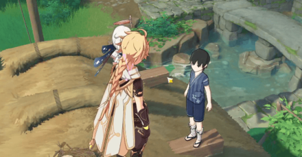 Genshin Impact A Strange Story in Konda Quest Guide - Go to Konda Village - Takeru