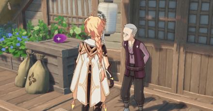 Genshin Impact A Strange Story in Konda Quest Guide - Cut a Deal With the Village Chief