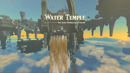 Zelda Tears of the Kingdom TotK - Water Temple