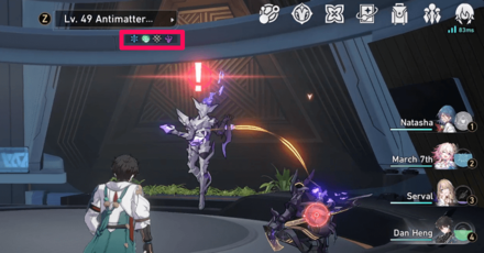 Honkai Star Rail - View Enemy Weaknesses