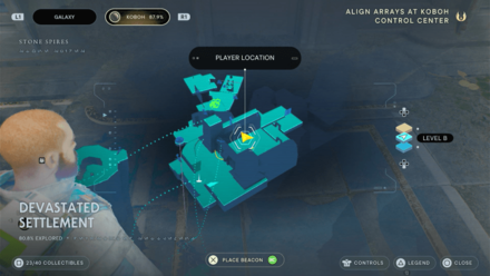 Fallen Order - Training Courtyard Map Image