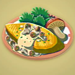 Legend of Zelda TOTK Mushroom Omelet