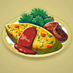 Legend of Zelda TOTK Vegetable Omelet