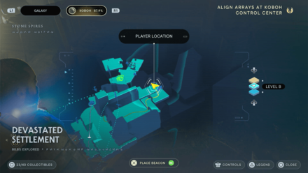 Fallen Order - Theses of Yaddle Map Image