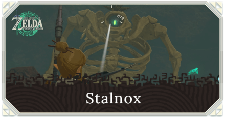 Zelda Tears of the Kingdom (TotK) - How to Beat Stalnox
