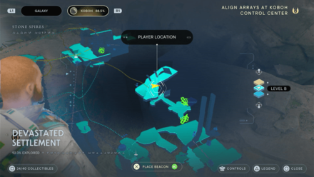 Fallen Order - Crimson Jelly Spire Map Image