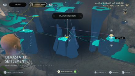 Fallen Order - Crimson Jelly Spire Map Image