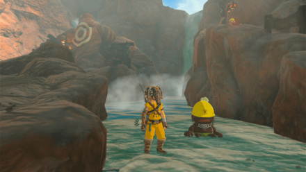 Tears of the Kingdom TOTK - Goron City Hot Springs