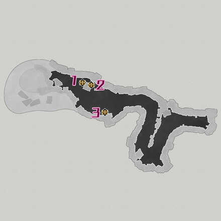 Honkai Star Rail - Outlying Snow Plains Treasure Map