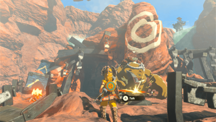 Tears of the Kingdom TOTK - Goron City Rohan