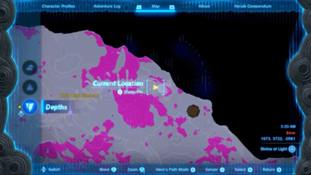 TOTK - Trousers of the Wild Location