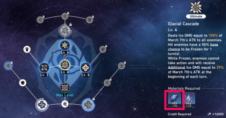 Honkai Star Rail - Use to Upgrade Traces