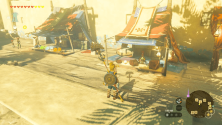 Tears of the Kingdom TOTK - Gerudo Town Seared Meat Stall