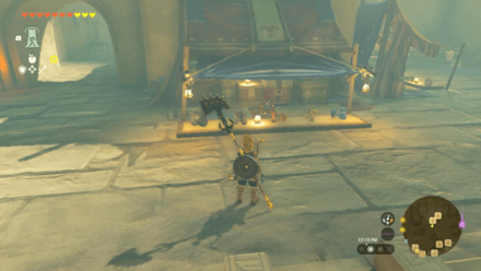 Tears of the Kingdom TOTK - Gerudo Town Mushroom Stall