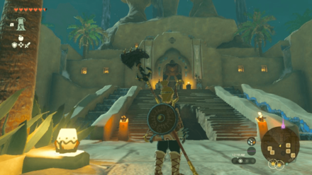 Tears of the Kingdom TOTK - Gerudo Town Royal Palace