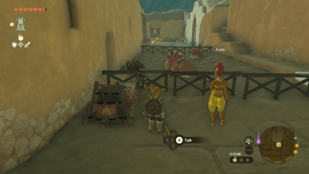 Tears of the Kingdom TOTK - Gerudo Town Sand Seal Rental Shop