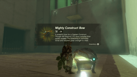 Zelda TOTK Riogok Shrine Chest Reward