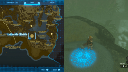 Zelda Tears of the Kingdom TOTK - The Beasts and the Princess Go to Lakeside Stable