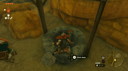 TotK Descend Down the Well