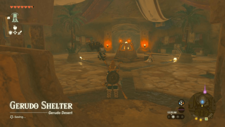 Tears of the Kingdom TOTK - Gerudo Town Gerudo Shelter