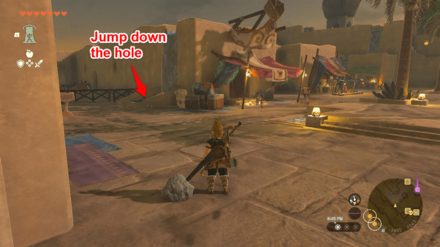 Tears of the Kingdom - Jump Down the Hole Beside Fashion Passion