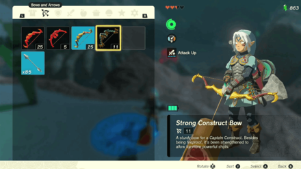 Zelda TotK - How to Duplicate Materials Step 4