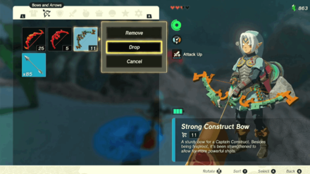 Zelda TotK - How to Duplicate Materials Step 8