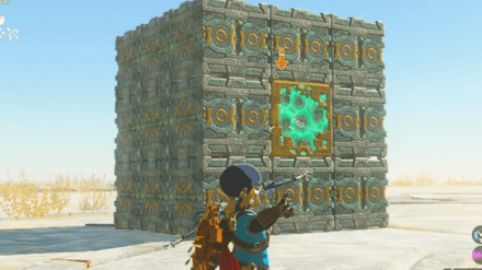 In Cube Mode, Hit the Weak Spot on one of the Sides