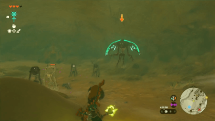 TotK Defeating the Gibdos