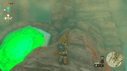 TotK Enter the Cave that Opened