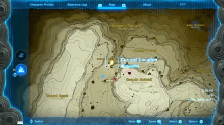 TotK Go to the Statue of the Eighth Heroine