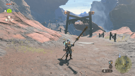 Zelda TotK - How to Duplicate a Weapon Step 2