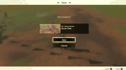 Zelda TotK - How to Duplicate Bows and Shields Step 2