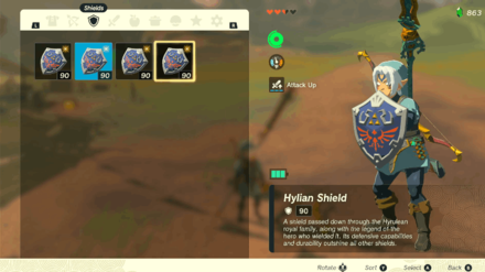 Zelda TotK - Hylian Shield