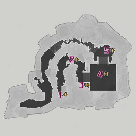 Honkai Star Rail - Everwinter Hill Treasure Map