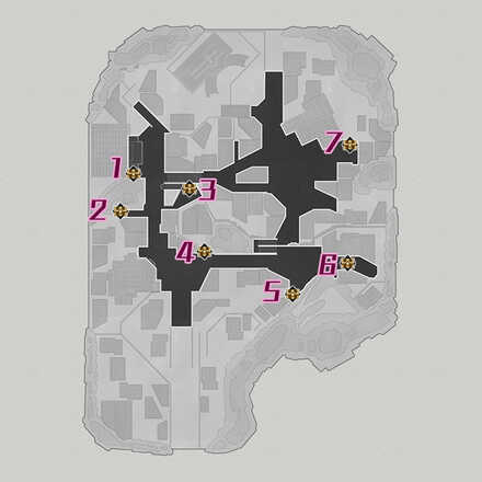 Honkai Star Rail - Boulder Town Treasure Map
