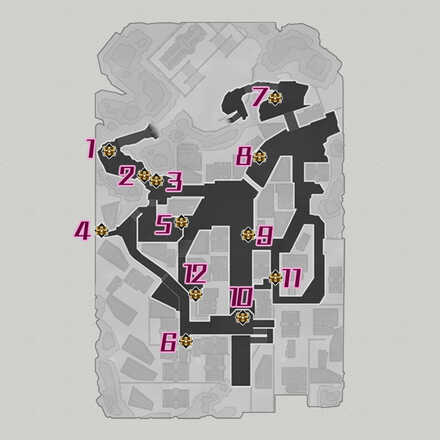 Honkai Star Rail - Rivet Town Treasure Map