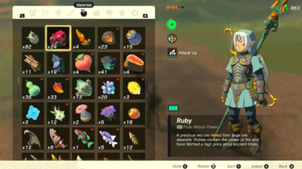 Zelda Totk - Use Material Duplication Exploit